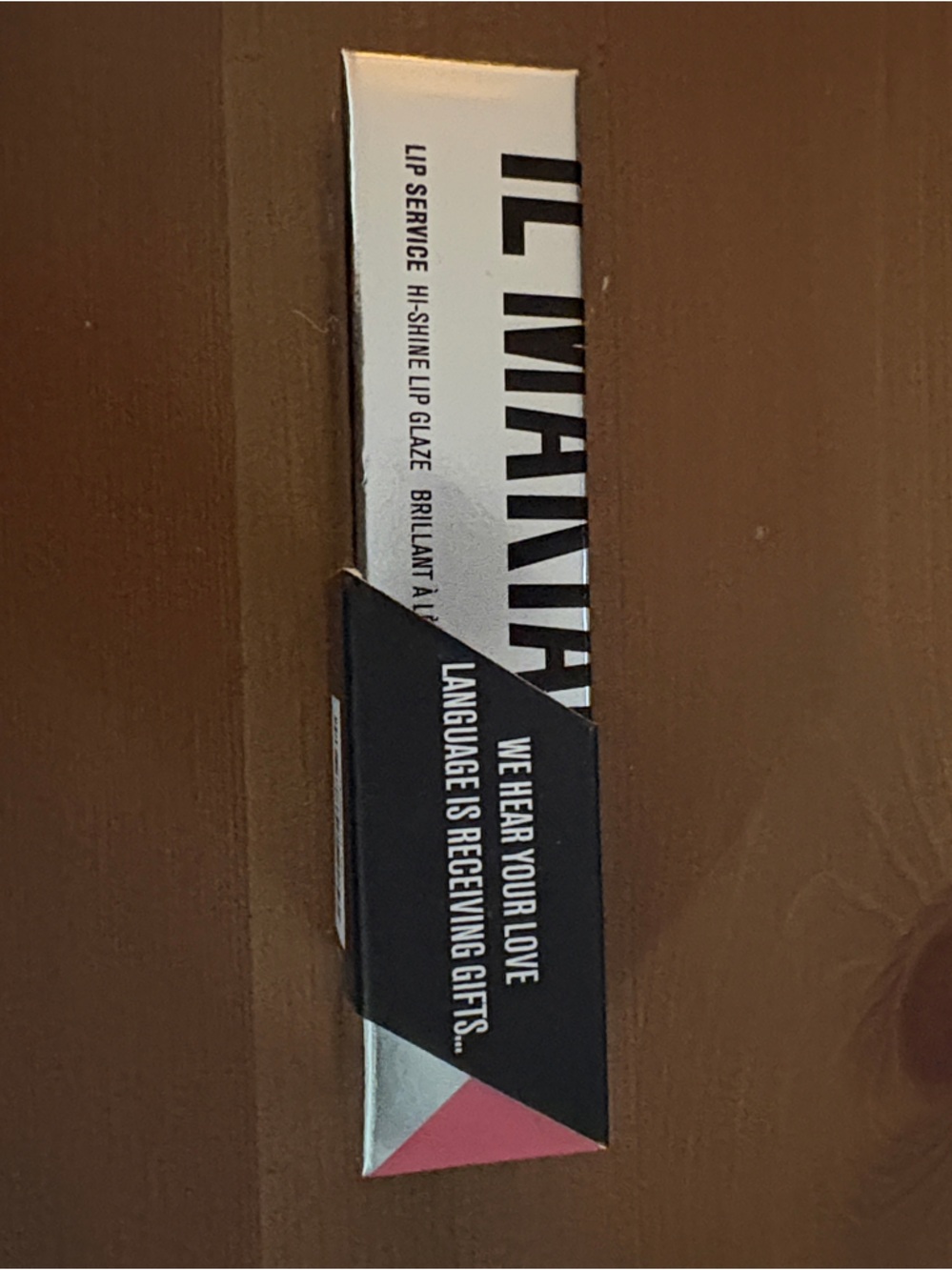 IL MAKIAGE Hi-Shine Lip Glaze - Pink and Silver Packaging